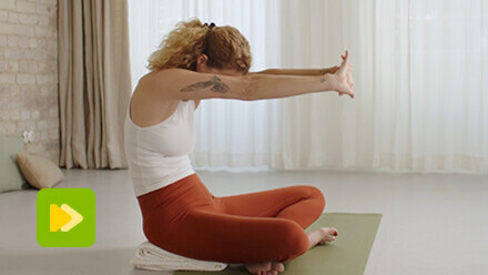 Sanfte Mobilisation der Wirbelsäule